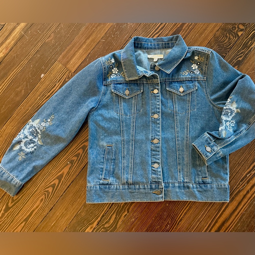 Embroidered Denim Women’s  Jacket